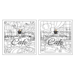 Creepy Cuties - Sd og hyggelig malebog