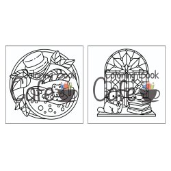 Cozy Canvas - Sd og Hyggelig Malebog