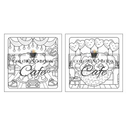 Cozy Hearts - Sd og Hyggelig Malebog