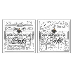 Cute Shop - Sd og Hyggelig Malebog