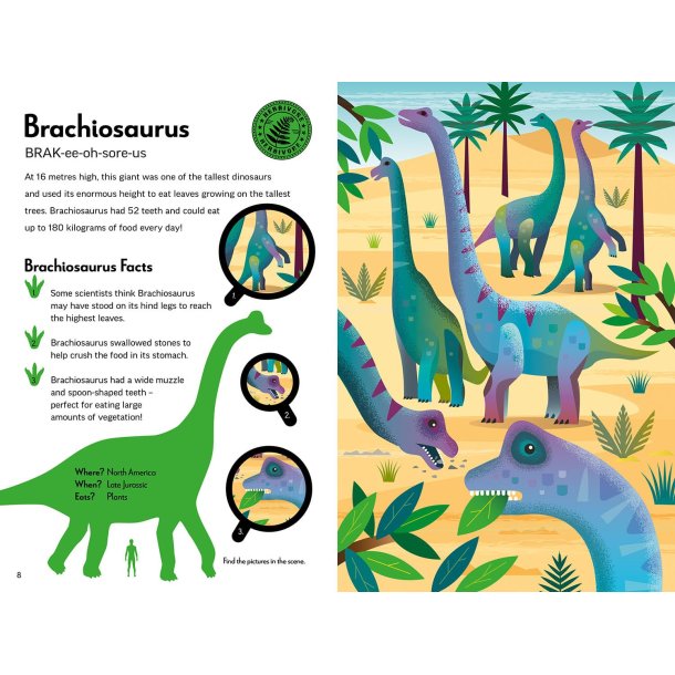 Deadly Dangerous Dinosaurs STEM Book + Model Kit