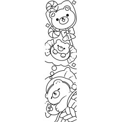 Disney Bookmarks - Adorable Companions � 40 Cozy Coloring Bookmarks