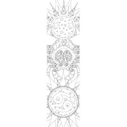 Disney Bookmarks - Space