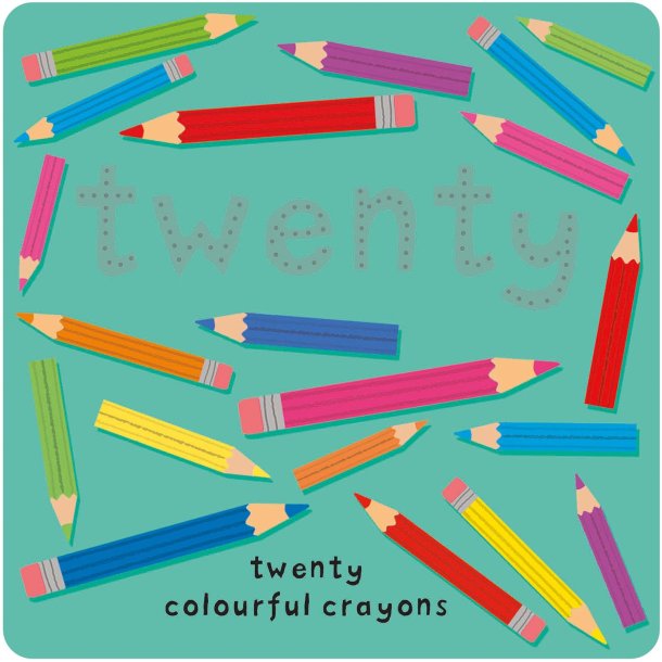 Arty Mouse Arty Numbers Wipe Clean Flash Cards