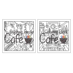 Cozy Escapes - Sd og Hyggelig Malebog