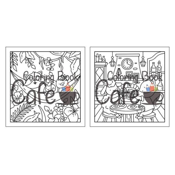 Cozy Escapes - Sd og Hyggelig Malebog