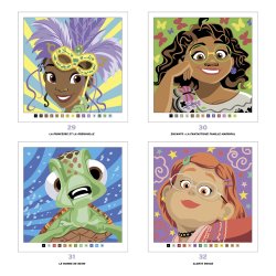 Disney Paint-by-Numbers - Portraits (Brave &amp; others)