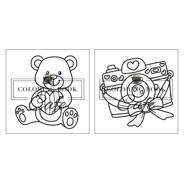 Cozy Love - Sd og Hyggelig Malebog