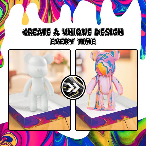 Marble Bear Kit - Neon