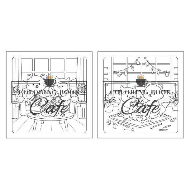 Comfy Autumn - Sd og hyggelig malebog