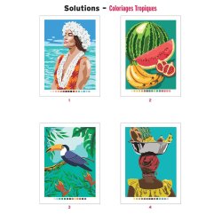 Paint-by-Numbers - Tropical