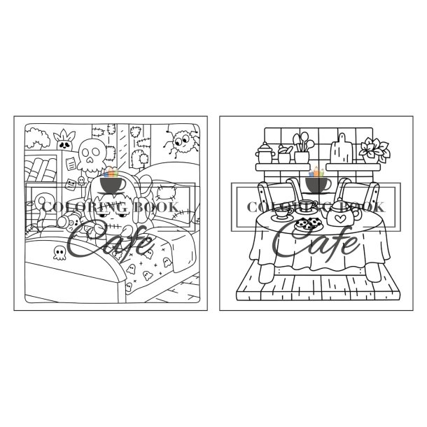 Cozy Corners - Sd og Hyggelig Malebog