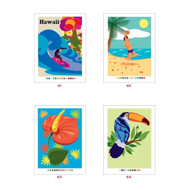 Paint-by-Numbers - Tropical