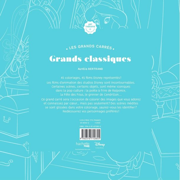 Disney Coloring Book - Grand Classics (Aladdin &amp; others)