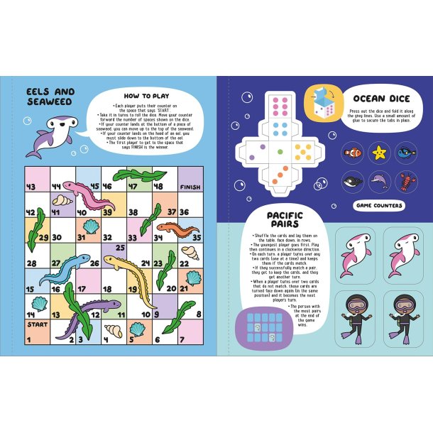 Glow-in-the-Dark Ocean Sticker Activity