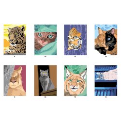 Paint-by-Numbers - Cats and Felines