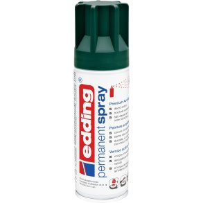 Edding 5200 permanent spray - mosgr�n mat - 200 ml - akryllak til maling og dekoration af glas, metal, tr�, keramik, plast, l�rred - lakspray, akrylspray, farvespray