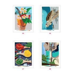 Paint-by-Numbers - Tropical