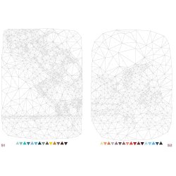 Mystery coloring - Magic Triangles 