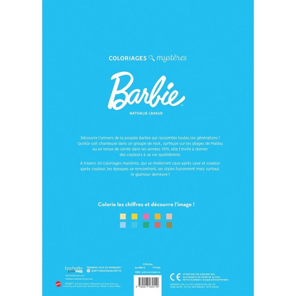 Disney Paint-by-Numbers - Barbie