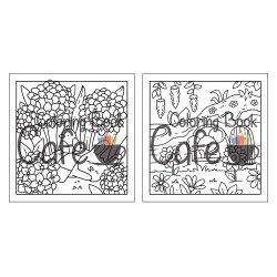 Garden Cuties - Sd og hyggelig malebog