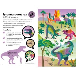 Deadly Dangerous Dinosaurs STEM Book + Model Kit