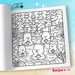 Comfy Summer - Sd og Hyggelig Malebog