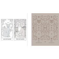 Cats Rule the Earth - Tarot Coloring Book 