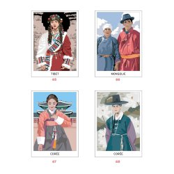 Paint-by-Numbers - Costumes of the World