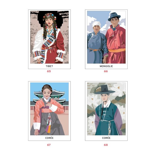 Paint-by-Numbers - Costumes of the World