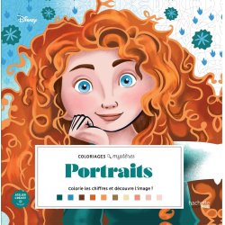 Disney Paint-by-Numbers - Portraits (Brave &amp; others)