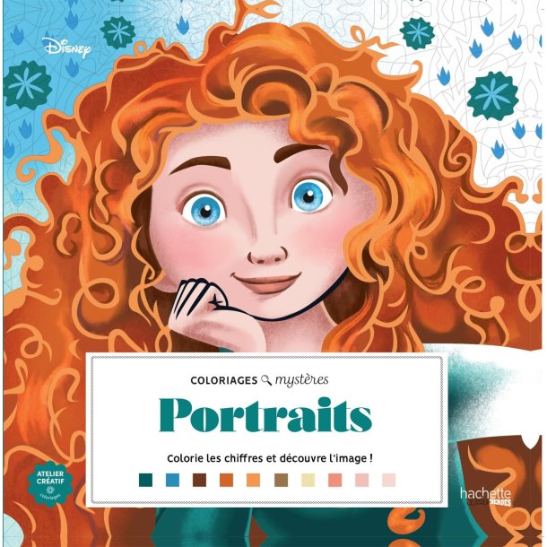Disney Paint-by-Numbers - Portraits (Brave &amp; others)