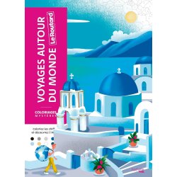 Paint-by-Numbers - Travels Around the World: Color the Numbers and Discover the Image