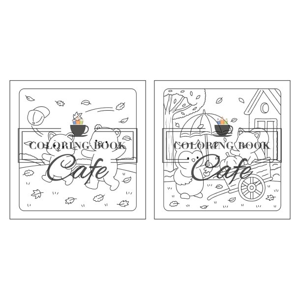 Comfy Autumn - Sd og hyggelig malebog