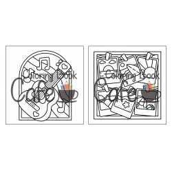 Cozy Canvas - Sd og Hyggelig Malebog