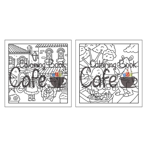 Cozy Escapes - Sd og Hyggelig Malebog