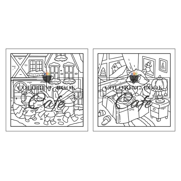 Cozy Winter - Sd og Hyggelig Malebog