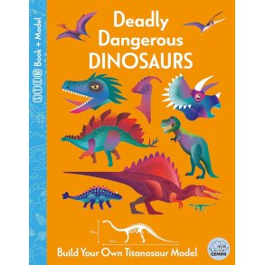 Deadly Dangerous Dinosaurs STEM Book + Model Kit