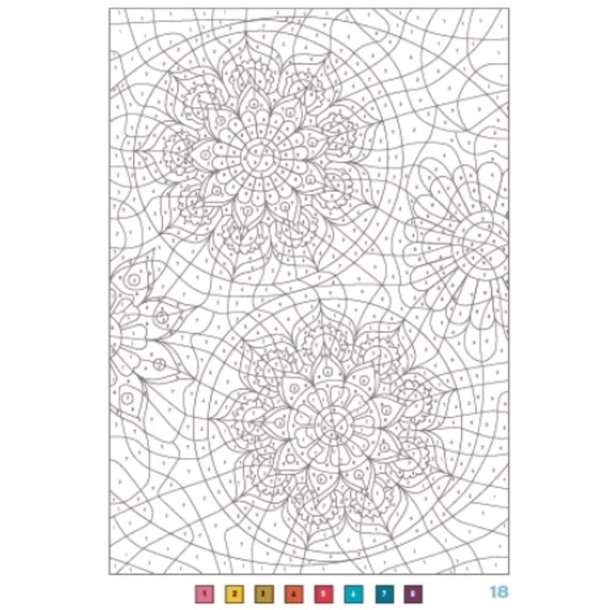 Paint-by-Numbers - Mandalas
