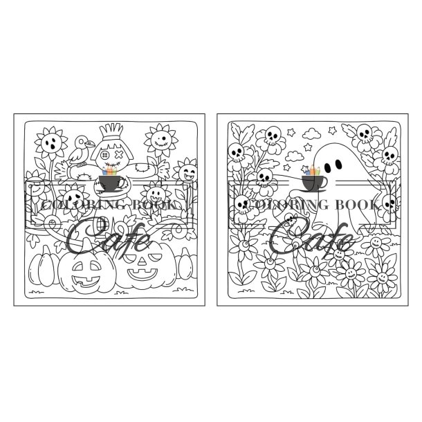 Creepy Cuties - Sd og hyggelig malebog