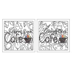 Garden Cuties - Sd og hyggelig malebog