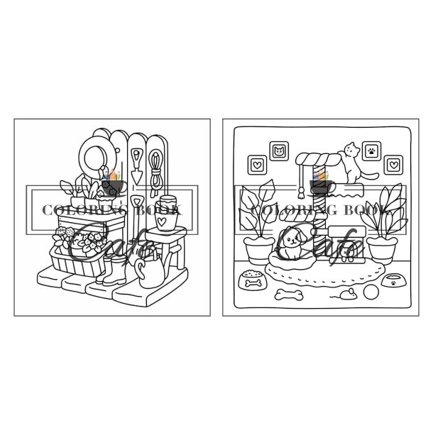 Cozy Corners - Sd og Hyggelig Malebog