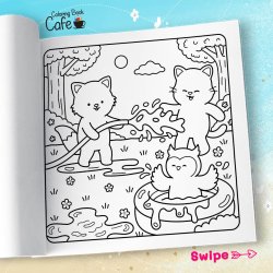 Comfy Summer - Sd og Hyggelig Malebog