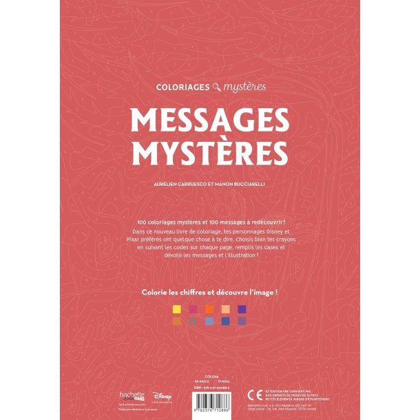 Disney Paint-by-Numbers - Mystery Messages