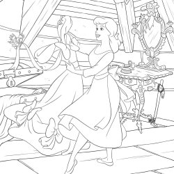 Disney Coloring Book - Grand Classics (Aladdin &amp; others)