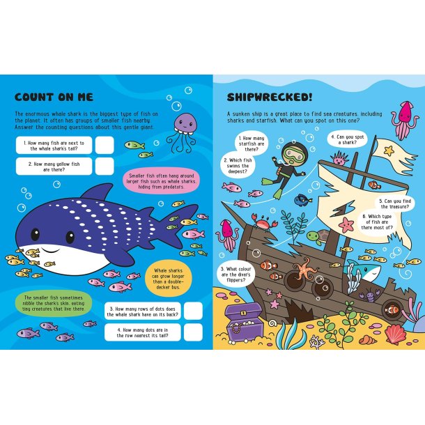 Glow-in-the-Dark Ocean Sticker Activity