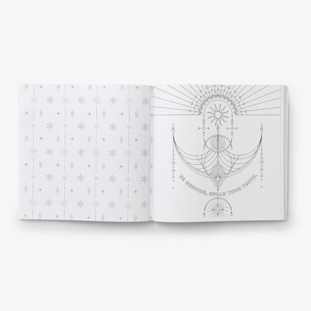 Mindful Coloring: 45 Mantras to Color and Contemplate