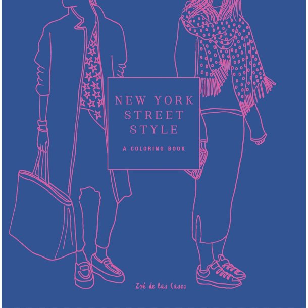 New York Street Style: A Coloring Book