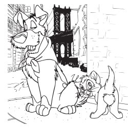 Disney Coloring Book - Furballs (The Lion King &amp; others)