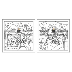 Cozy Winter - Sd og Hyggelig Malebog